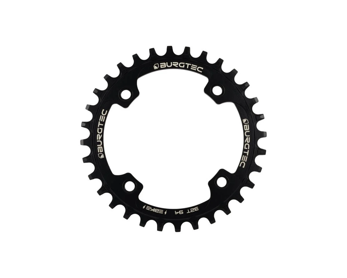 Burgtec SRAM E-Bike Steel Thick Thin Chainring (Black) (32T) (94mm BCD)